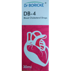 DB-4 blood cholesterol drops DB-4 blood cholesterol drops