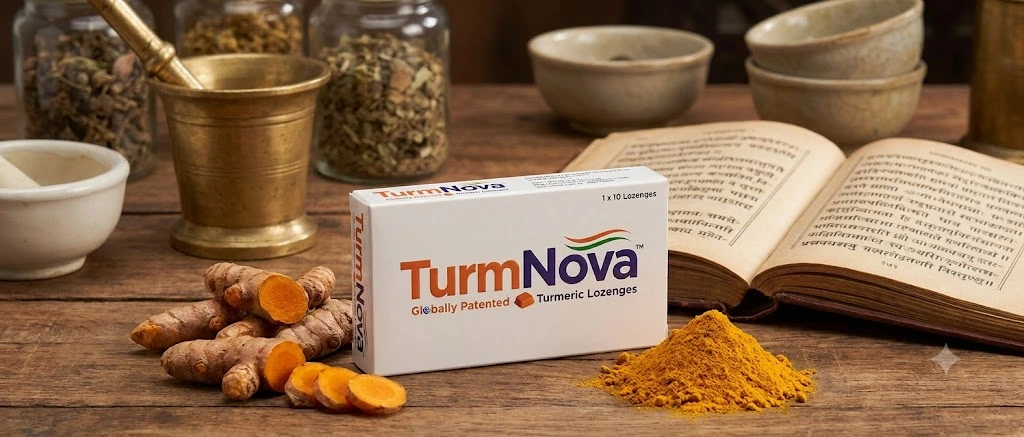 TURMNOVA herbal lozenges Haldi ext