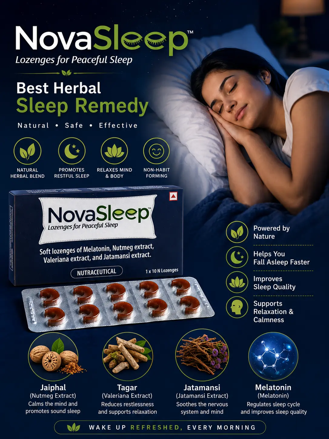 NovaSleep: The Best Ayurvedic Medicine for Sleep & Natural Insomnia Relief