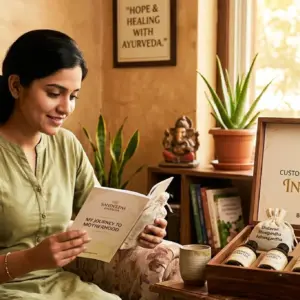 Customised Ayurvedic Treatment Kit for Infertility (Vandhyatva) | Natural Conception & Reproductive Health Support by Sandeepni Ayurveda