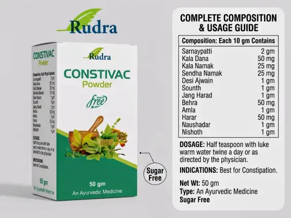 Constivac: Best Ayurvedic Medicine for Constipation & Digestive Relief