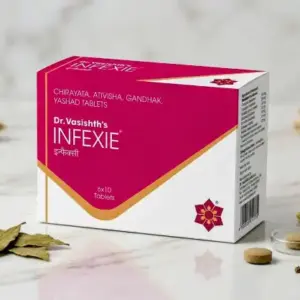 Infexie Tablets: Ayurvedic Blood Purifier, Anti-Bacterial & Anti-Fungal Medicine