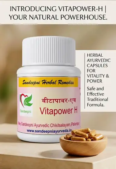 Vitapower-H Ayurvedic Capsules for Low BP and Energy