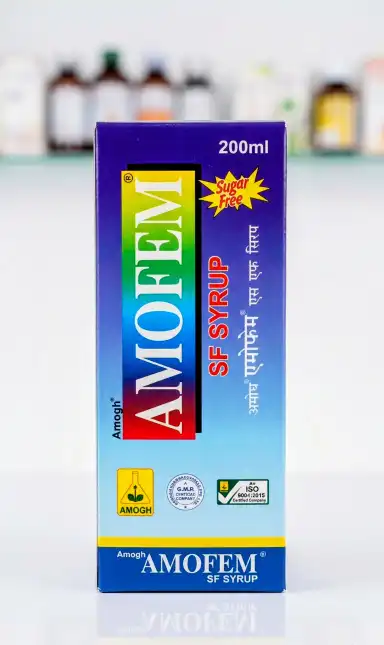 Amogh Amofem SF Syrup (Sugar Free) - 200ml