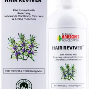 Bakson's Hair Reviver | Hair Thickening Mist & Growth Elixir with Jaborandi & Arnica
