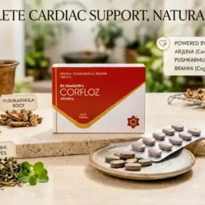 Corfloz by Dr. Vashishth's Ayurremedies | Advanced Ayurvedic Heart Care, Microcirculation & LVEF Support