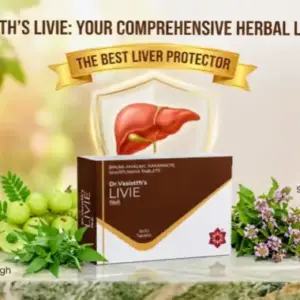 Dr. Vasishth's Livie Tablets | Advanced Ayurvedic Care for Fatty Liver, Spleen & Digestive Health