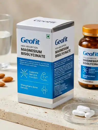 Geofit High Absorption Magnesium Bisglycinate – Muscle, Bone & Mind Support - Image 3