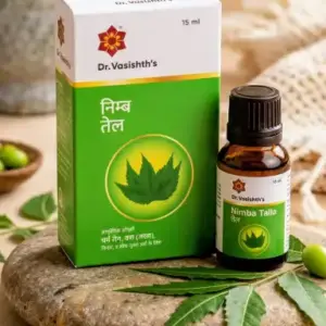 Dr. Vasishth's Nimba Tail: Ayurvedic Antibacterial & Antifungal Blood Purifier