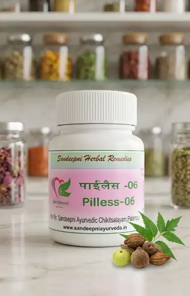 Pilless 06 Tablets: Advanced Ayurvedic Relief for Piles, Pain, Itching & Constipation