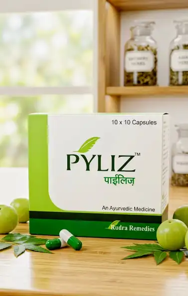 Pyliz Capsules: Natural Ayurvedic Relief for Piles, Pain, and Swelling