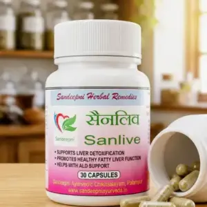 Sanlive Herbal Capsules: Ayurvedic Relief for Fatty Liver, ALD & Elevated SGOT/SGPT