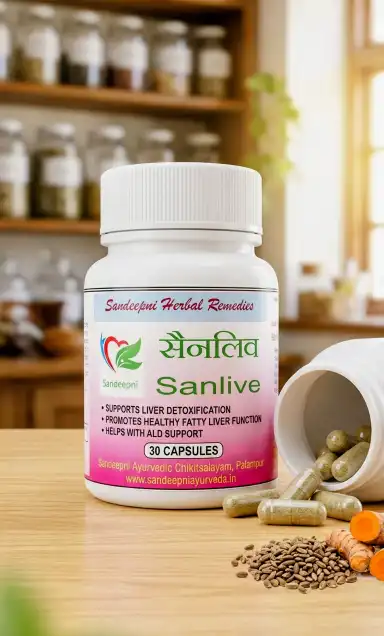 Sanlive Herbal Capsules: Ayurvedic Relief for Fatty Liver, ALD & Elevated SGOT/SGPT