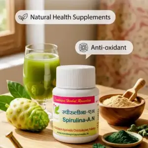 Spirulina AN Capsules with Noni & Ashwagandha | Natural Energy & Immunity Booster