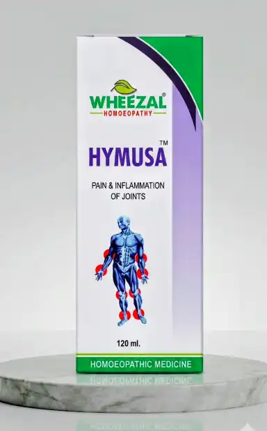 Wheezal Hymusa - Homoeopathic Medicine for Pain & Inflammation of Joints (120 ml)